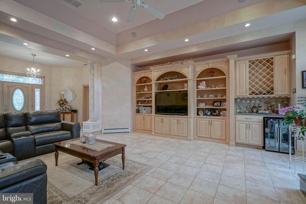 Chandelier, Interior, Living room, Recessed Lighting