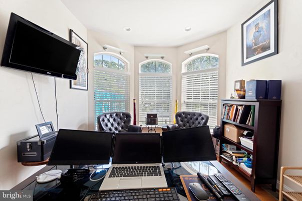 Home Office, Interior, Recessed Lighting