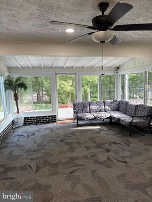 Interior, Living room, Recessed Lighting, Sun Room