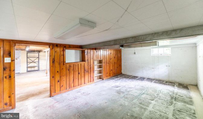Empty room, Interior, Wooden Walls