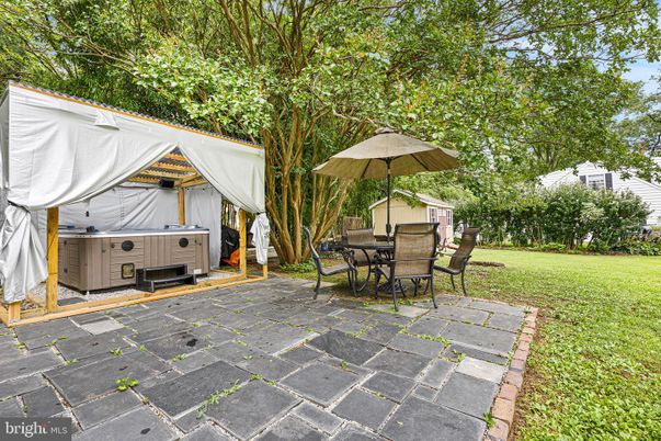 Backyard, Exterior, Hot Tub