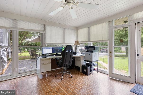 Home Office, Interior, Sun Room