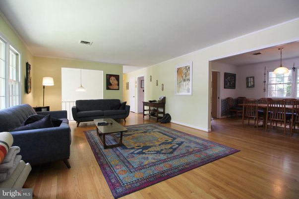 Dining room, Interior, Living room, Pendant Lights, Wood Texture Flooring