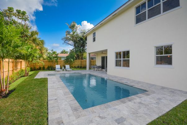 Backyard, Exterior, Pool