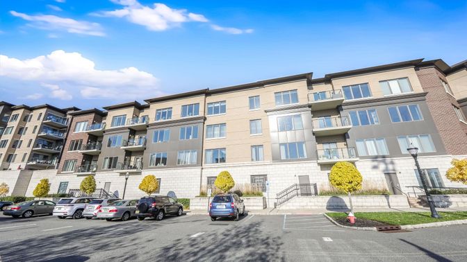 Exterior, Facade, Condo Building
