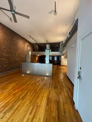 Interior, Kitchen, Stone Walls, Wood Texture Flooring