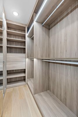 Interior, Recessed Lighting, Walk-in Closets, Wood Texture Flooring