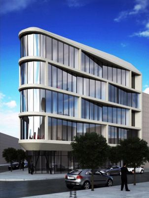 Exterior, Facade, Condo Building