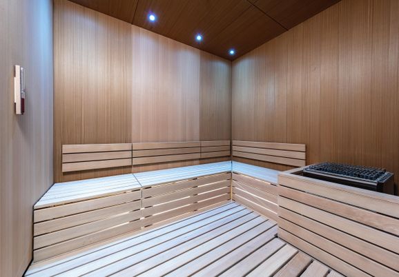Interior, Recessed Lighting, Sauna Room