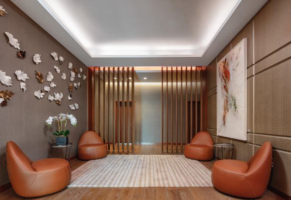 Elevator, Interior, Recessed Lighting