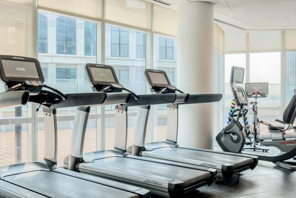 Fitness Equipment, Gym, Interior