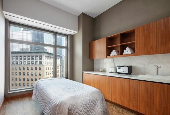 Bedroom, Interior, Kitchen, Marble Walls, Wood Texture Flooring