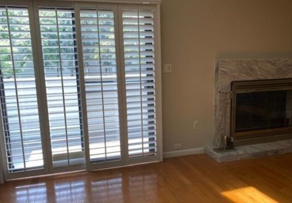 Empty room, Fireplace, Interior, Wood Texture Flooring