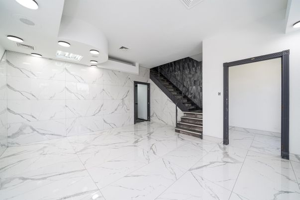 Interior, Marble, Marble Walls, Recessed Lighting