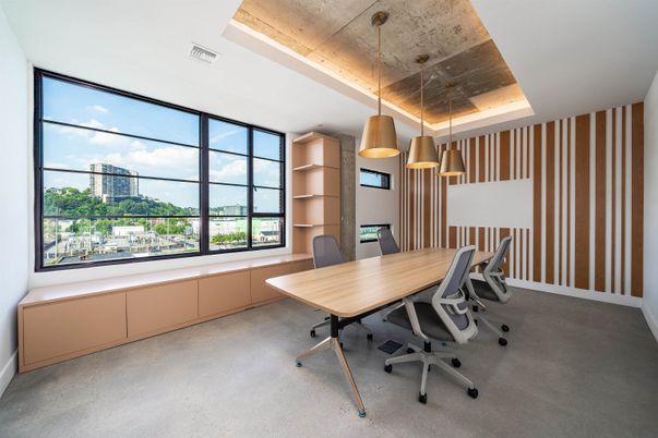 Home Office, Interior, Pendant Lights