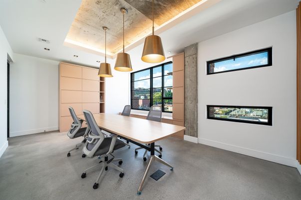 Home Office, Interior, Pendant Lights, Recessed Lighting