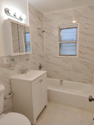 Bathroom, Interior, Marble Walls