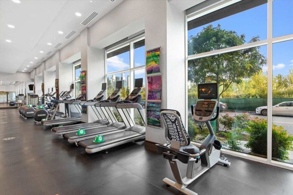 Fitness Equipment, Gym, Interior, Recessed Lighting