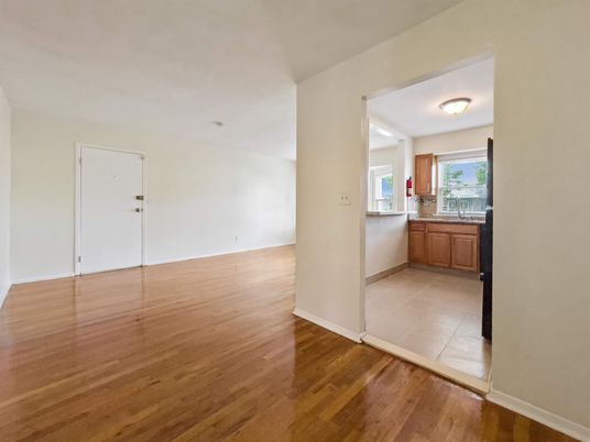 Empty room, Interior, Kitchen, Wood Texture Flooring