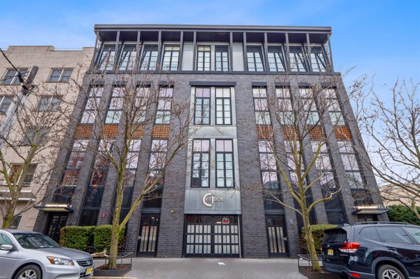 Exterior, Facade, Brick Facade, Condo Building