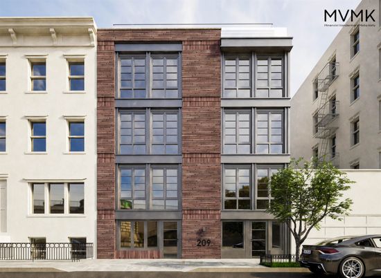 Exterior, Facade, Rowhouse