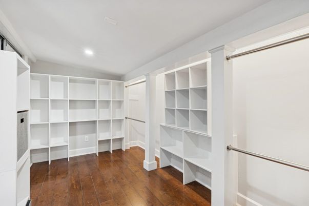 Interior, Recessed Lighting, Walk-in Closets, Wood Texture Flooring