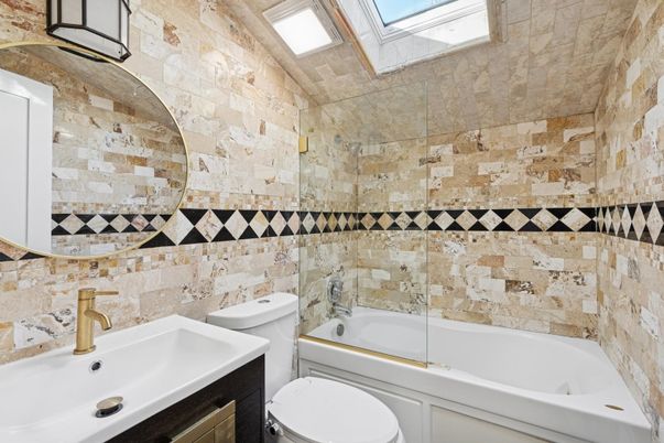 Bathroom, Interior, Stone Walls