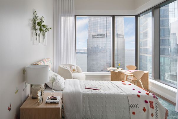 Bedroom, Interior, Water