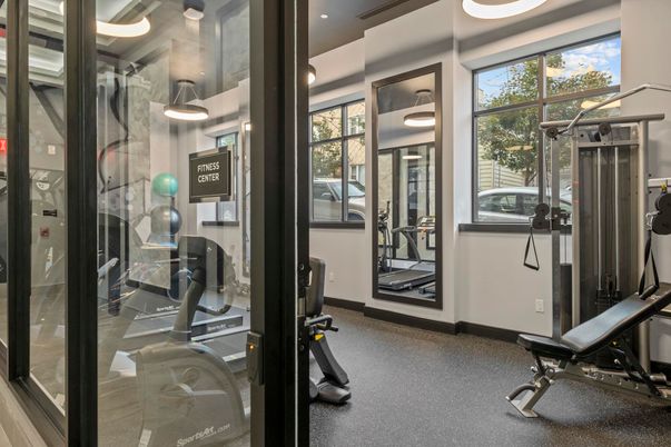 Fitness Equipment, Gym, Interior