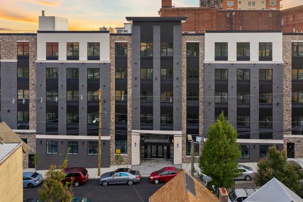 Exterior, Facade, Condo Building