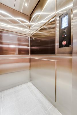 Elevator, Interior, Recessed Lighting