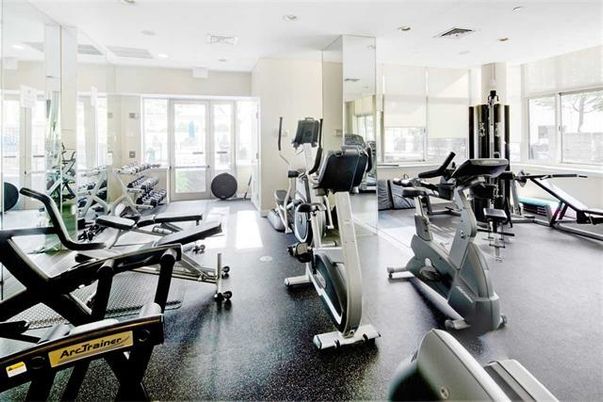 Fitness Equipment, Gym, Interior, Recessed Lighting