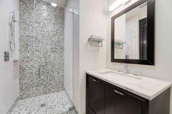 Bathroom, Glass Shower, Interior