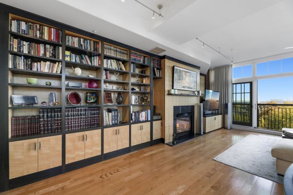Fireplace, Interior, Wood Texture Flooring
