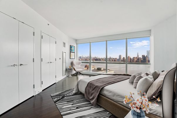 Bedroom, Interior, Water, Wood Texture Flooring