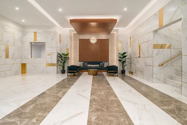 Interior, Marble, Marble Walls, Recessed Lighting