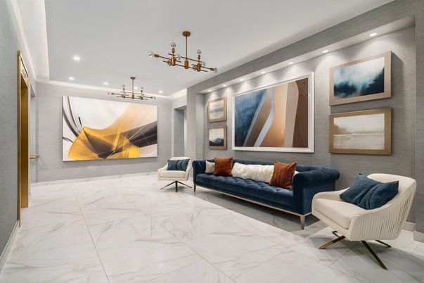 Interior, Marble, Pendant Lights, Recessed Lighting