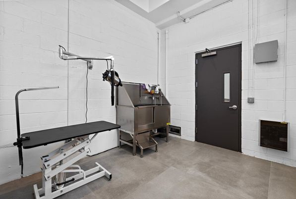 Fitness Equipment, Interior, Stone Walls