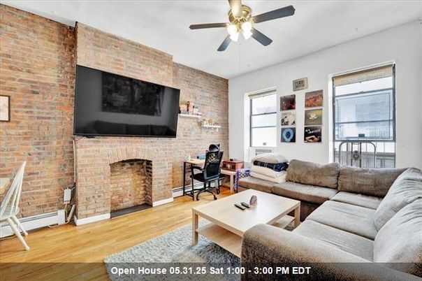 Fireplace, Home Office, Interior, Living room, Stone Walls, Wood Texture Flooring