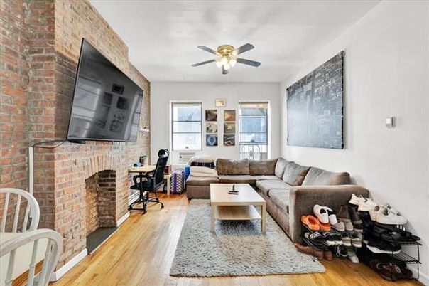 Fireplace, Interior, Living room, Stone Walls, Wood Texture Flooring
