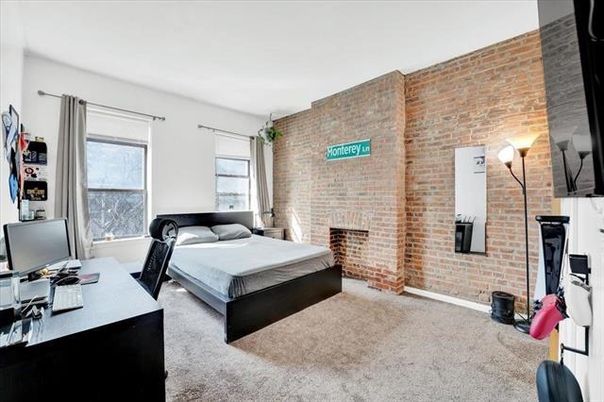 Bedroom, Home Office, Interior, Stone Walls