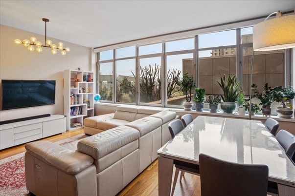 Dining room, Interior, Living room, Pendant Lights, Wood Texture Flooring