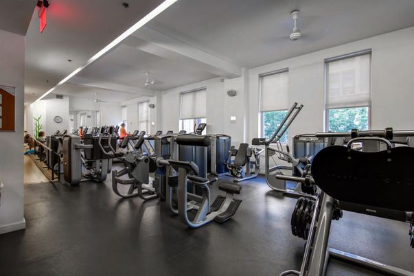 Fitness Equipment, Gym, Interior