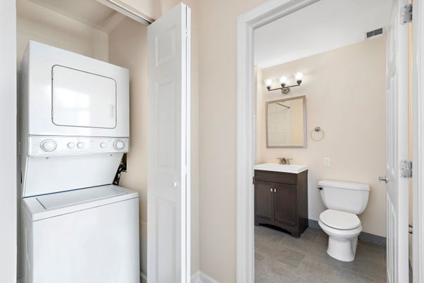 Bathroom, Interior, Utility Closets, Washer