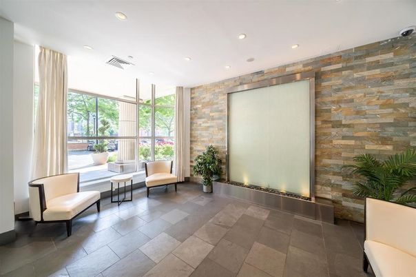 Interior, Recessed Lighting, Stone Walls