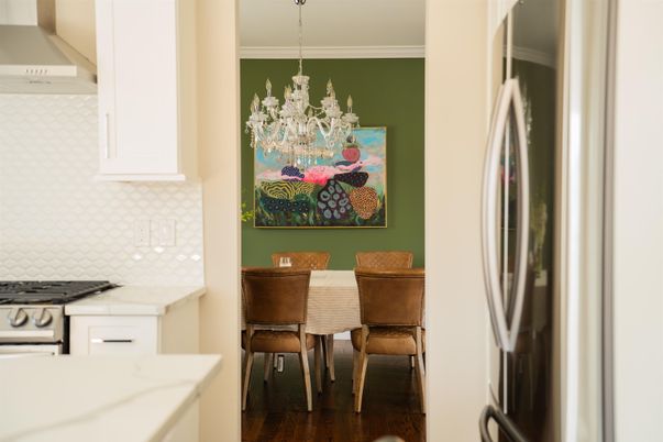 Chandelier, Dining room, Interior, Kitchen, Pendant Lights, Wood Texture Flooring