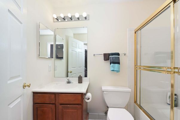 Bathroom, Glass Shower, Interior