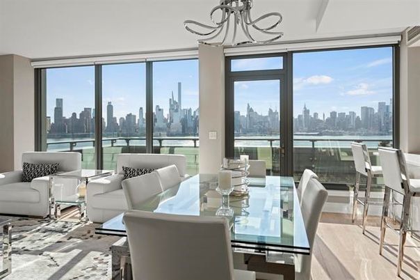 Chandelier, Dining room, Interior, Water, Wood Texture Flooring