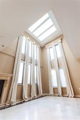 Empty room, Fireplace, Interior, Recessed Lighting