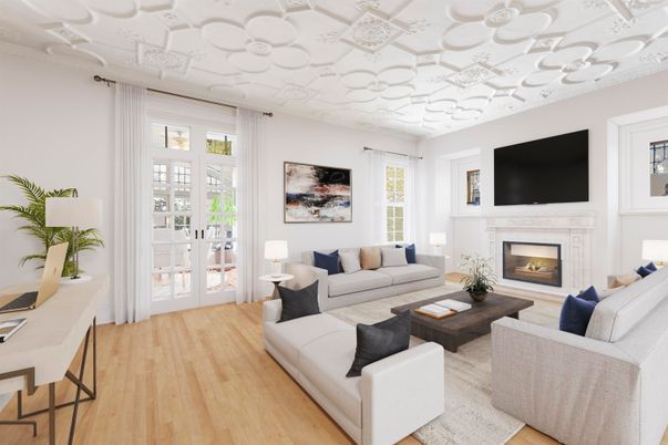 Fireplace, Interior, Living room, Wood Texture Flooring